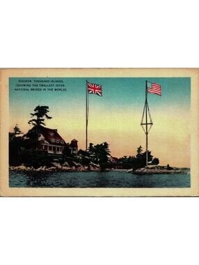Zavikon, Thousand Islands Canada Postcard